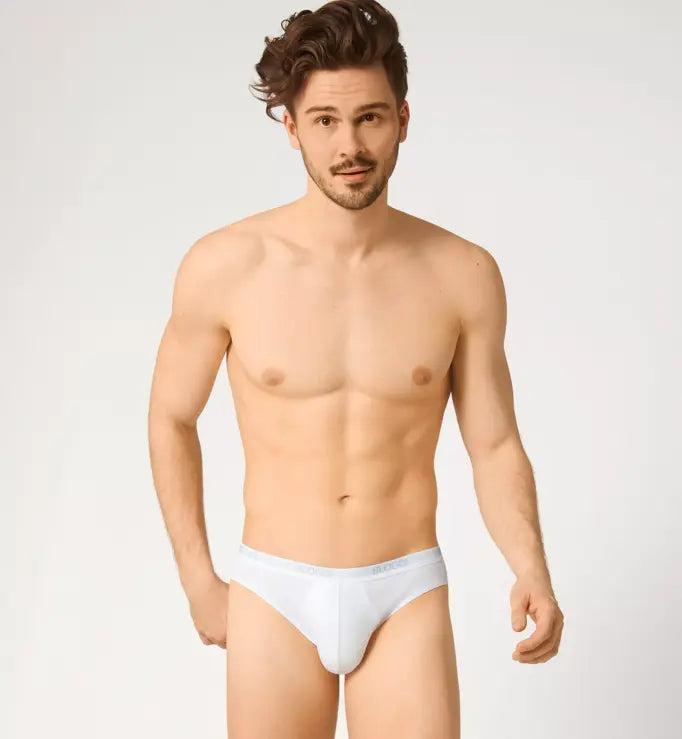 Slip men Basic Mini  Bi-Pack - Bianco