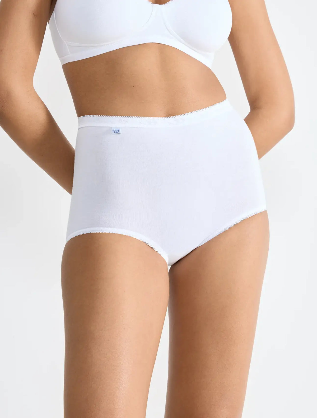 Culotte Basic+ Maxi Bi-Pack - Bianco