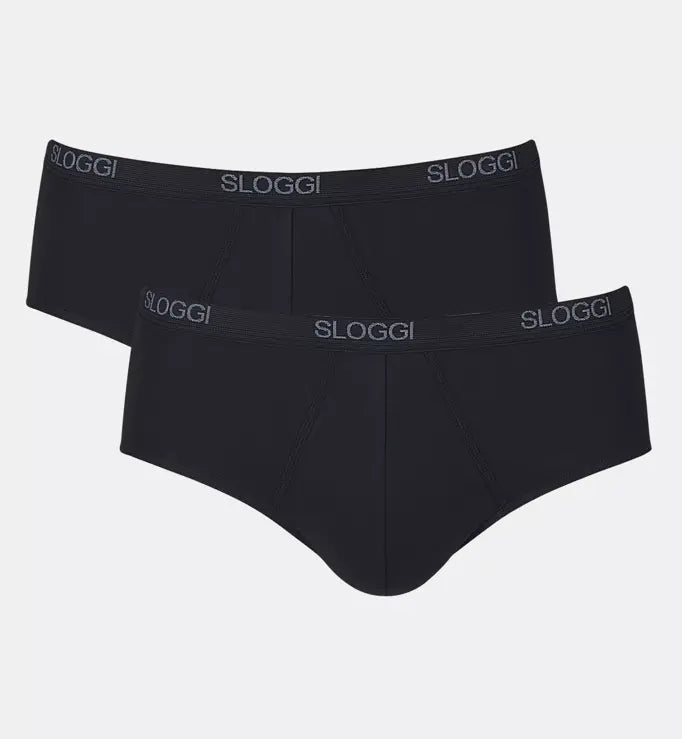 Slip men Basic Midi  Bi-Pack