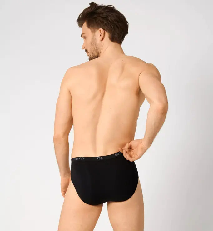 Slip men Basic Midi  Bi-Pack