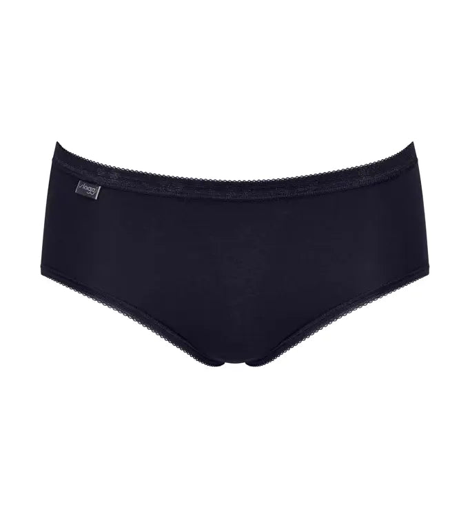 Slip Basic+ Midi Bi-Pack - Nero