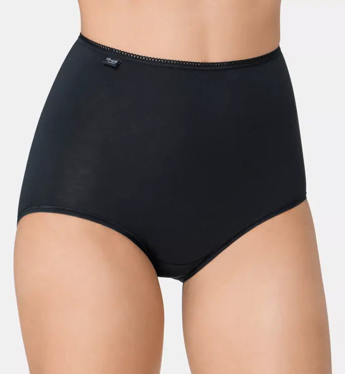 Slip 24/7 Cotton Maxi 3 Pack - Nero