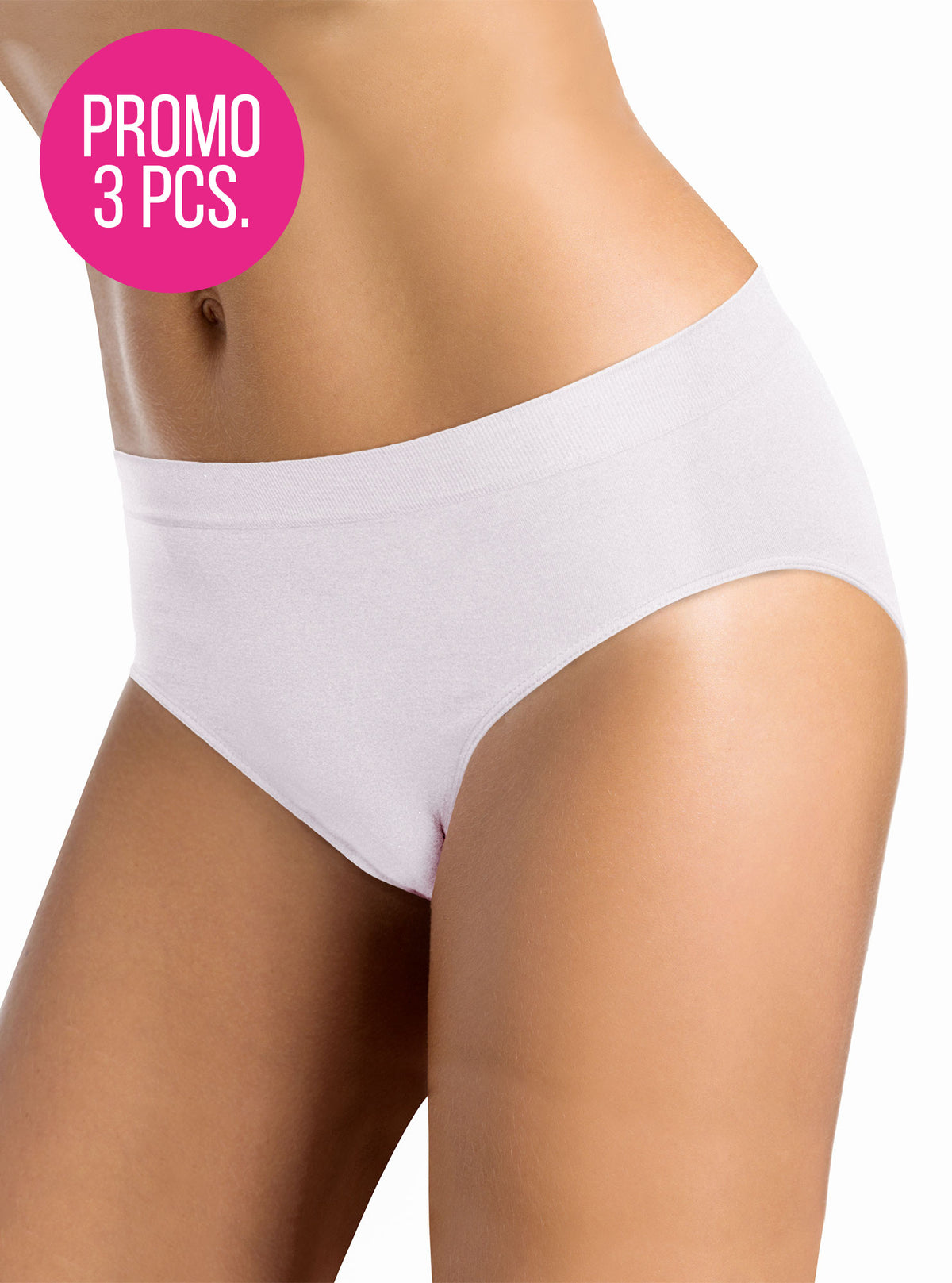 Slip donna Midi intimidea 3 Pack - Bianco