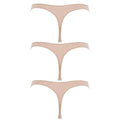 Perizoma in cotone finiture invisibili 3 Pack