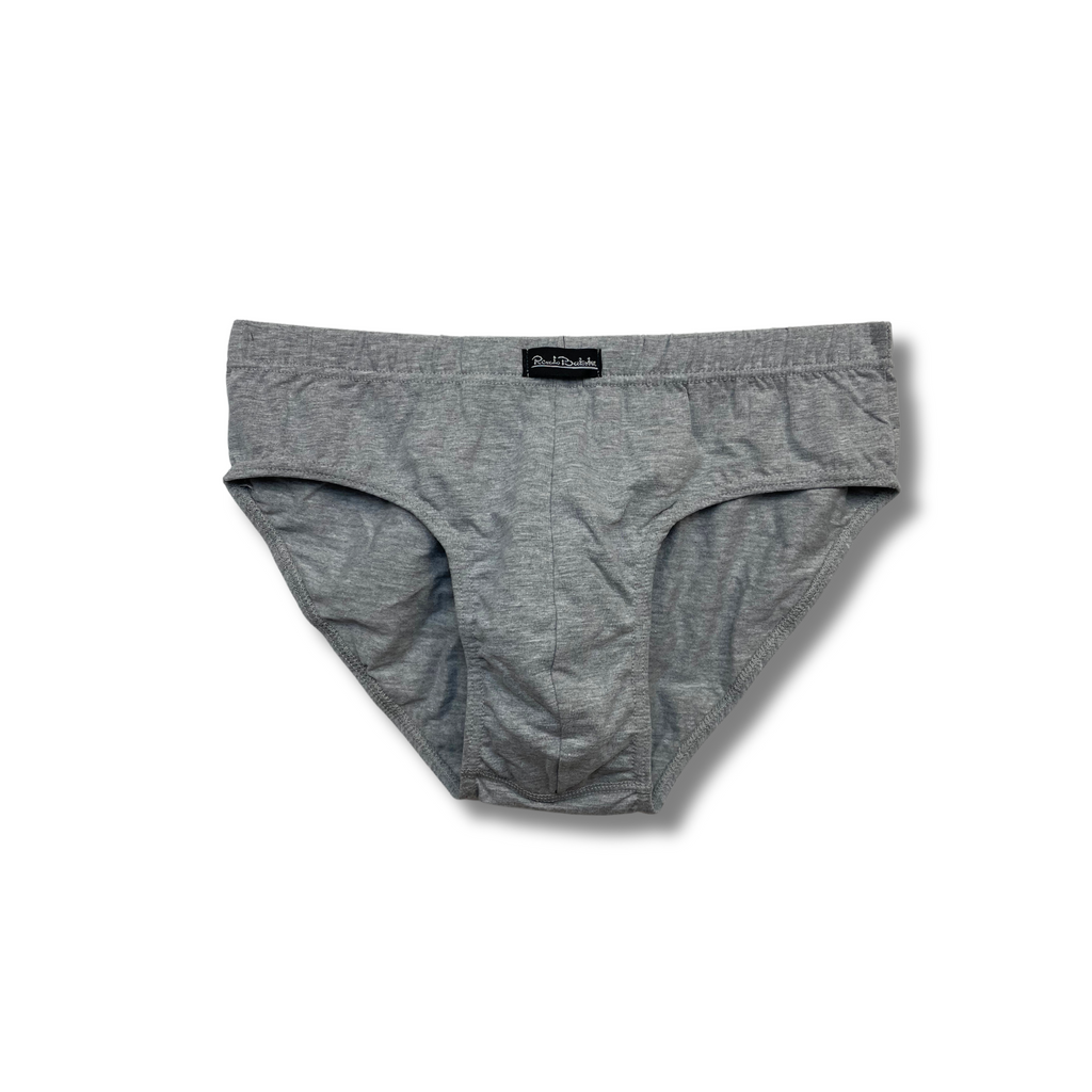 Slip da uomo in cotone Tri-Pack, elastico interno