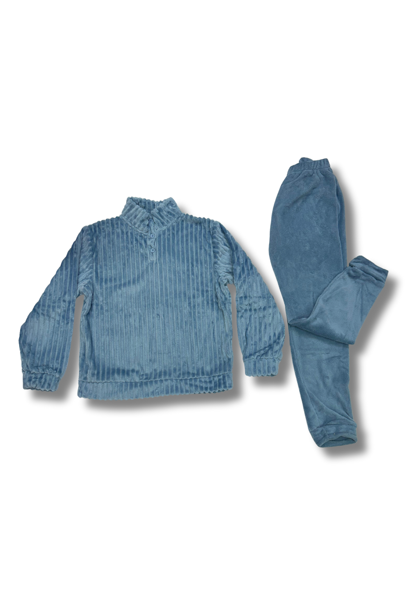 Pigiama da donna in coral con bottoni