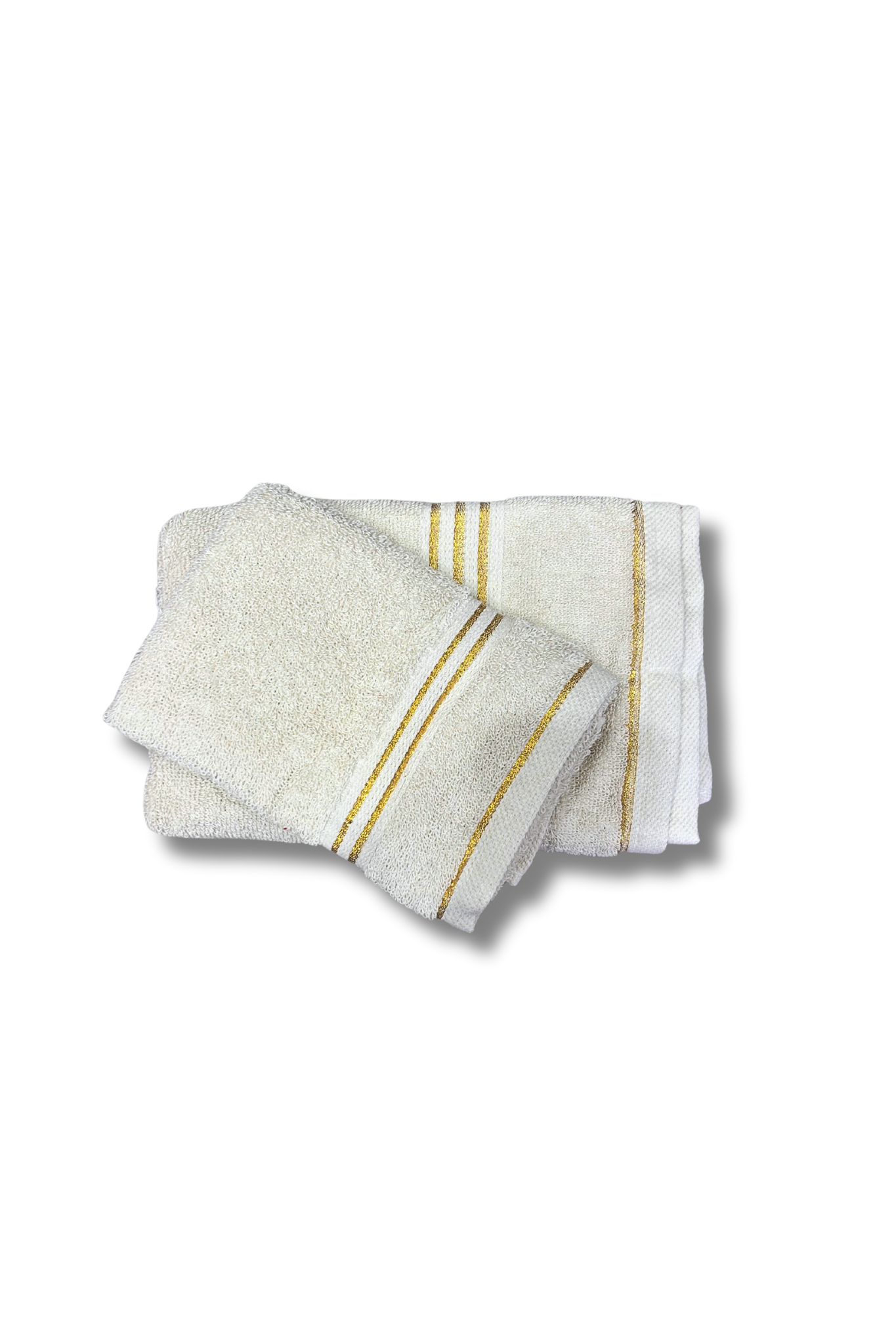 Set 1+1 asciugamani Natalizi - viso + ospite in spugna