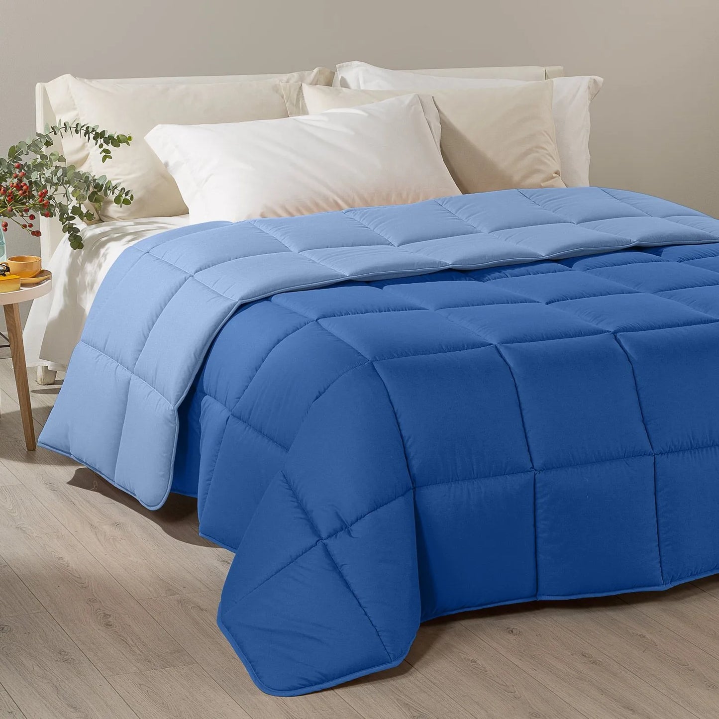 Trapunta invernale tinta unita Modern letto Singolo