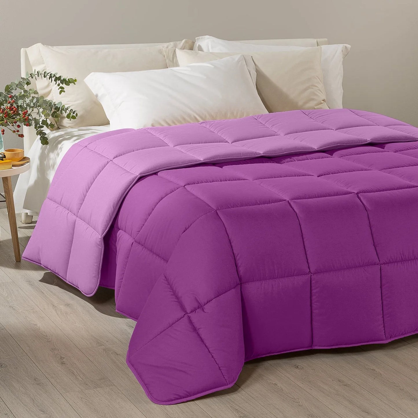Trapunta invernale tinta unita Modern letto Singolo