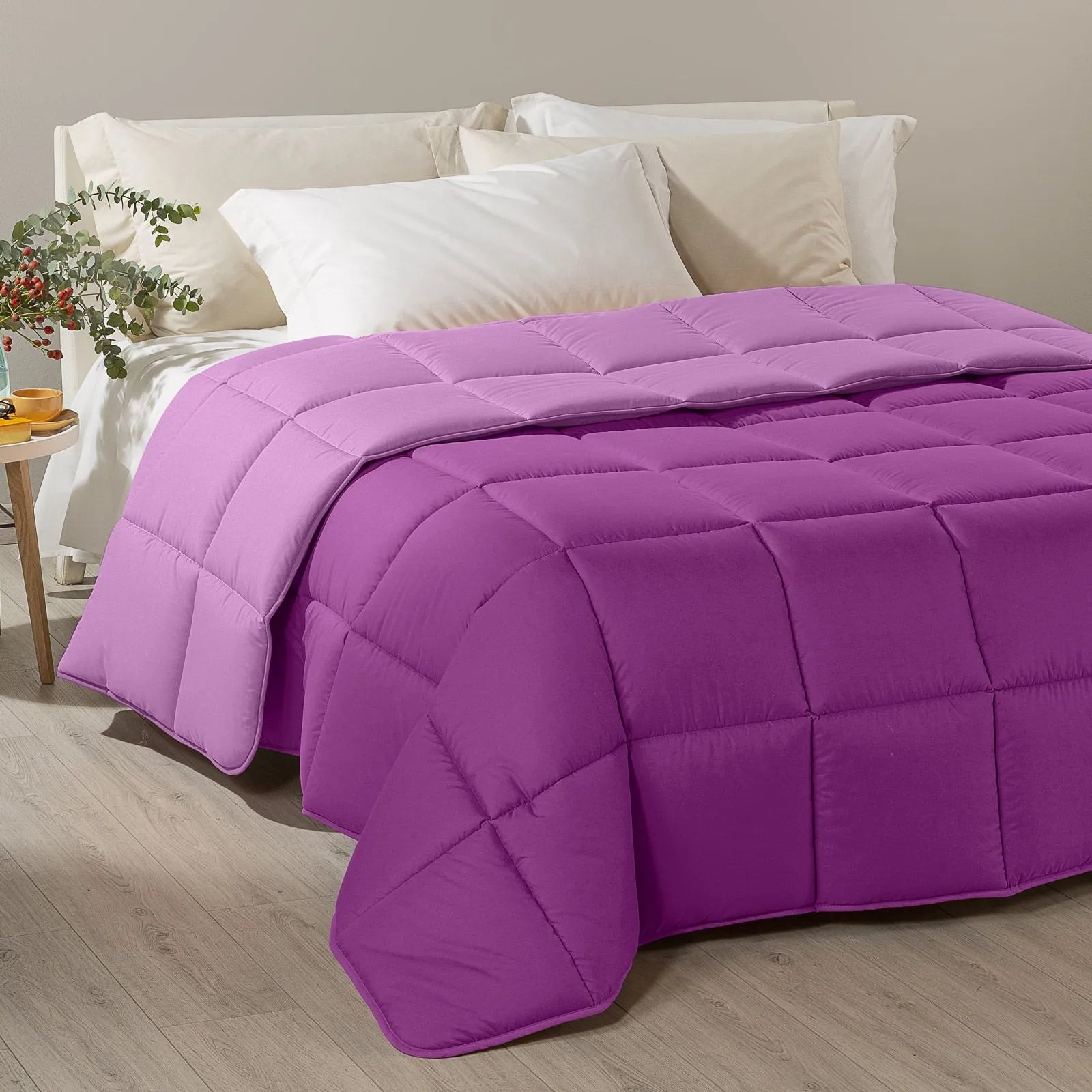 Trapunta invernale tinta unita Modern letto Singolo