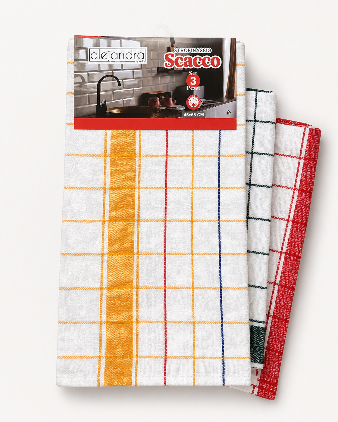 Stofinaccio Scacco - Set 3 Pezzi