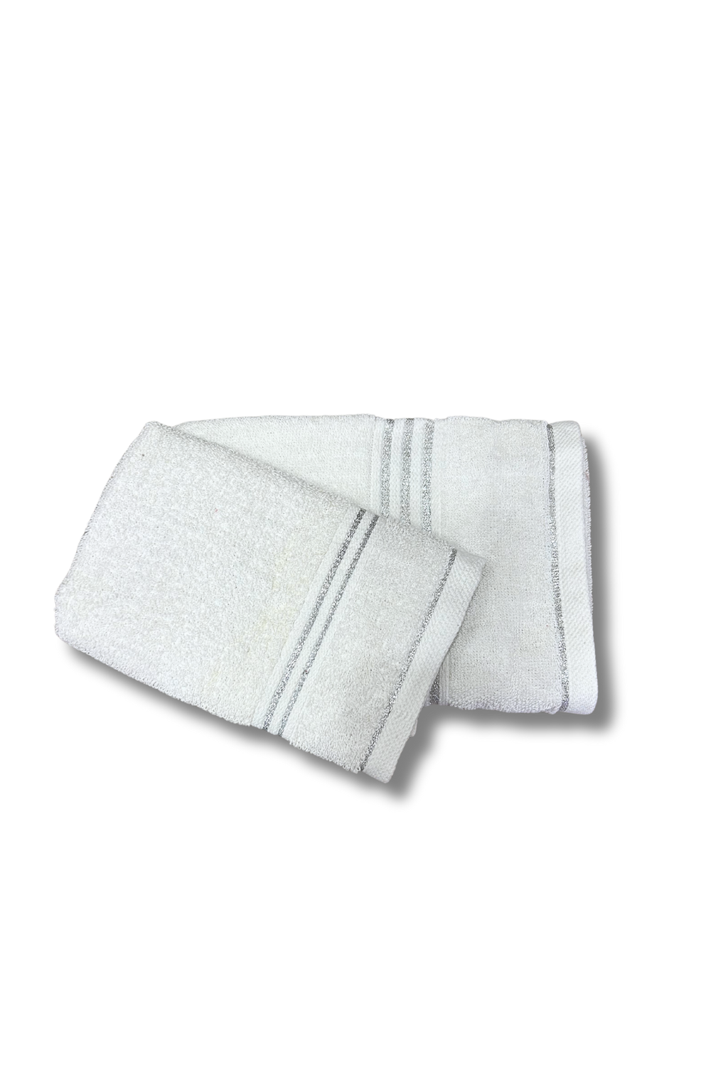 Set 1+1 asciugamani Natalizi - viso + ospite in spugna