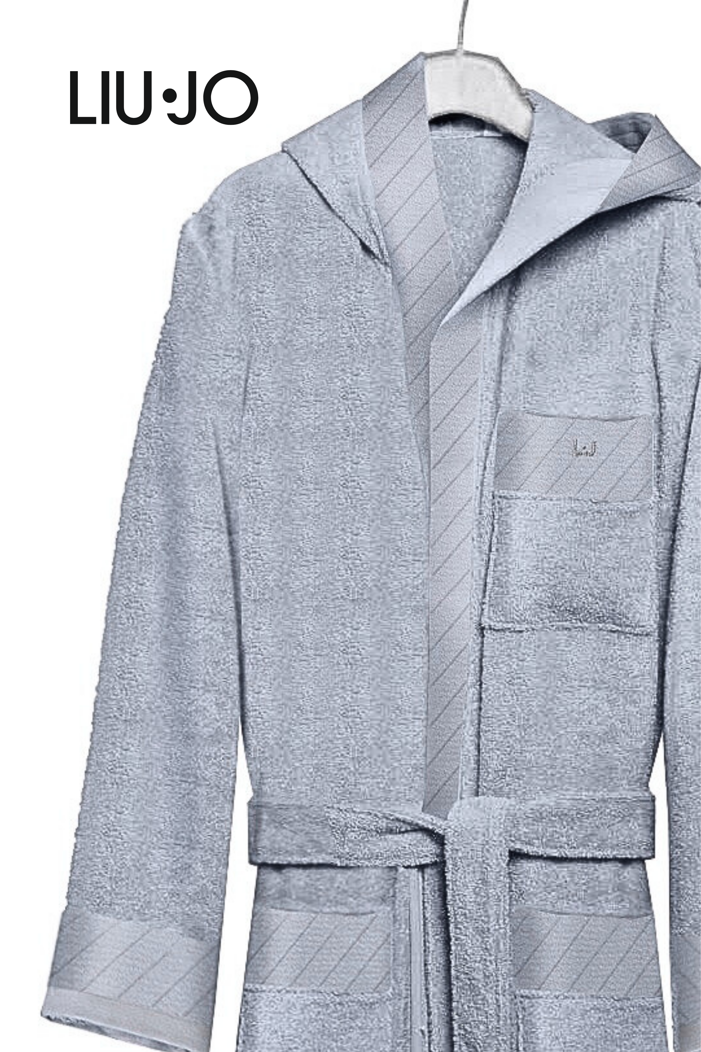 Accappatoio in spugna Diagonal