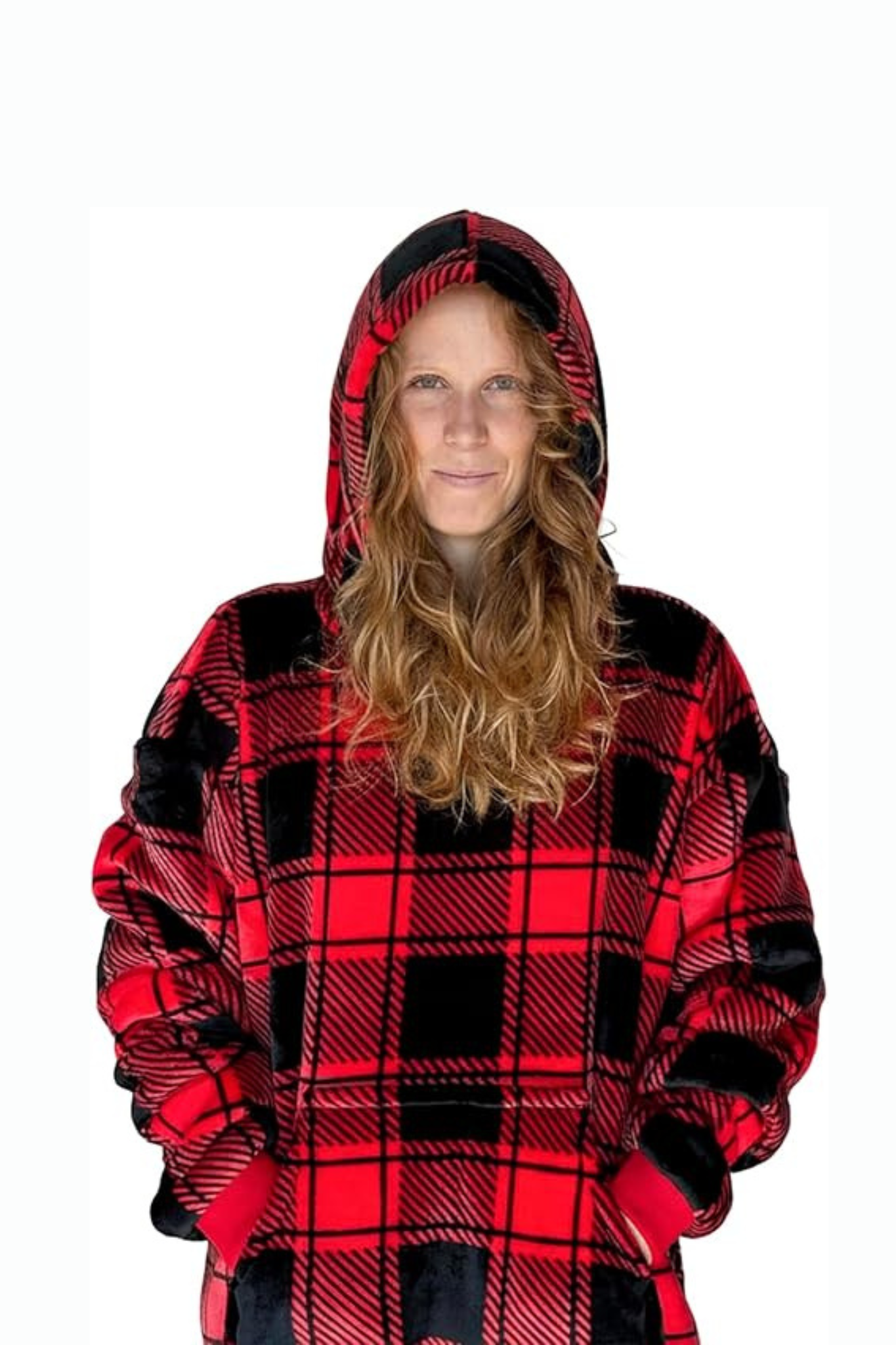 Felpone casa Fluffy stampato