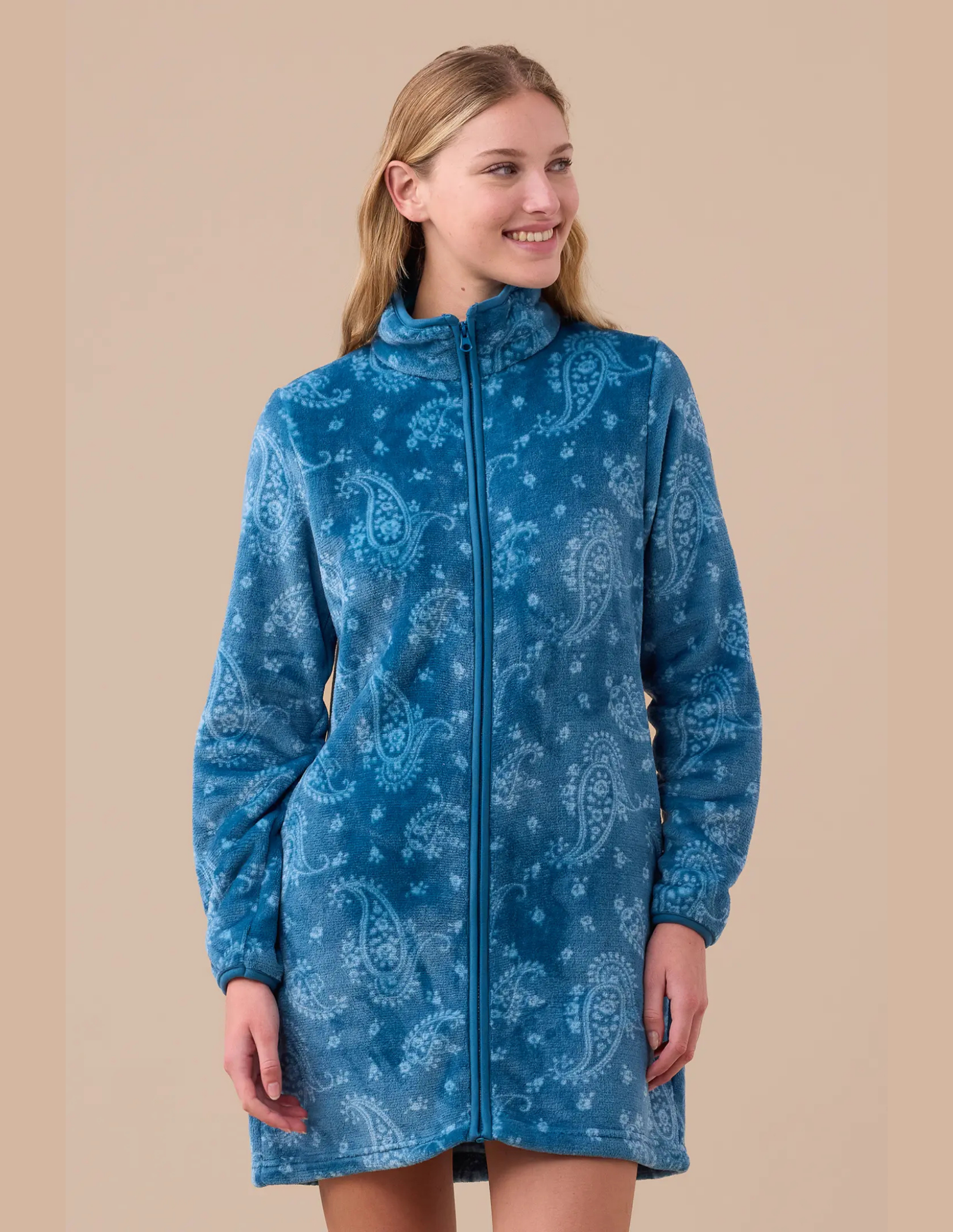 Vestaglia donna coral articolo cachemire.