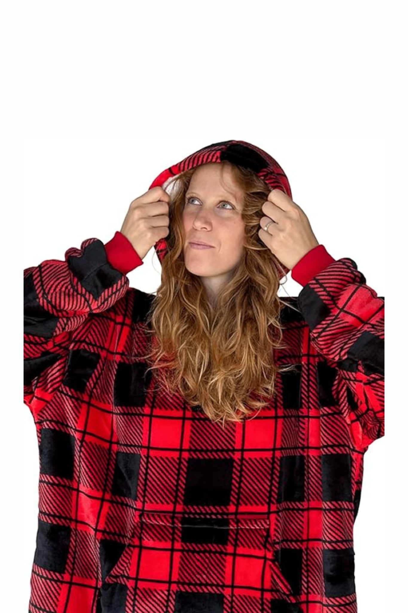 Felpone casa Fluffy stampato