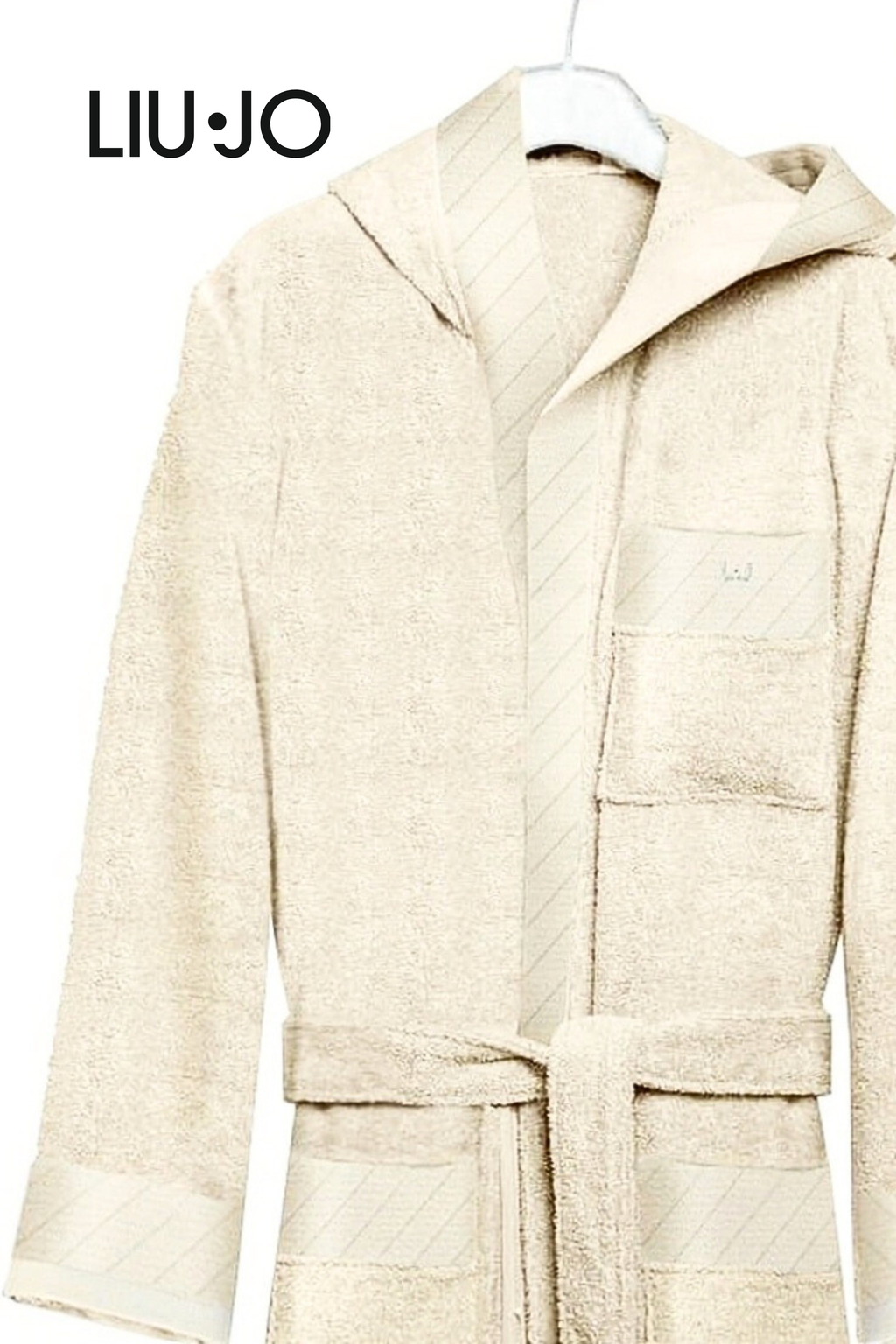 Accappatoio in spugna Diagonal