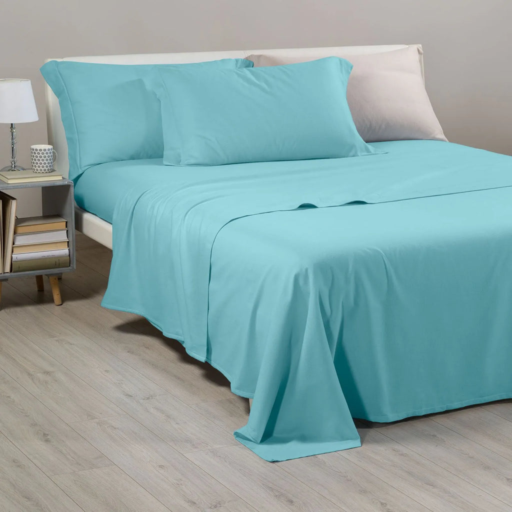 Completo Lenzuola Tinta unita in Flanella