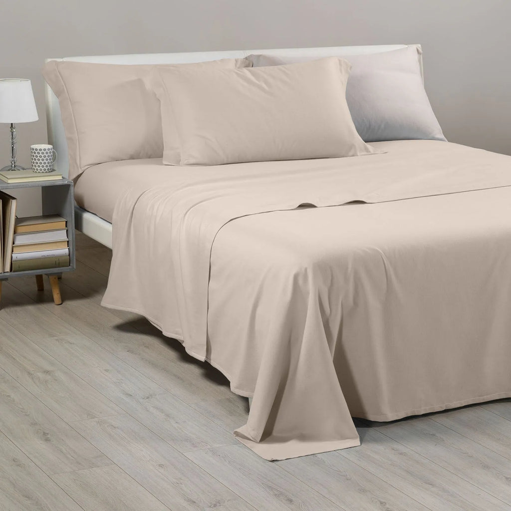 Completo Lenzuola Tinta unita in Flanella
