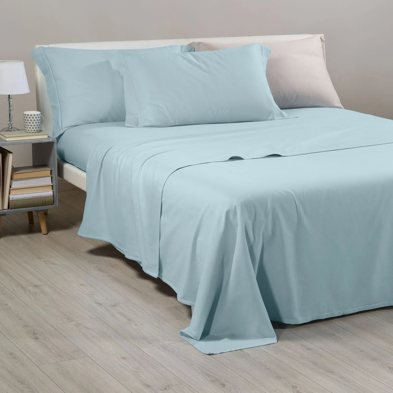 Completo Lenzuola Tinta unita in Flanella