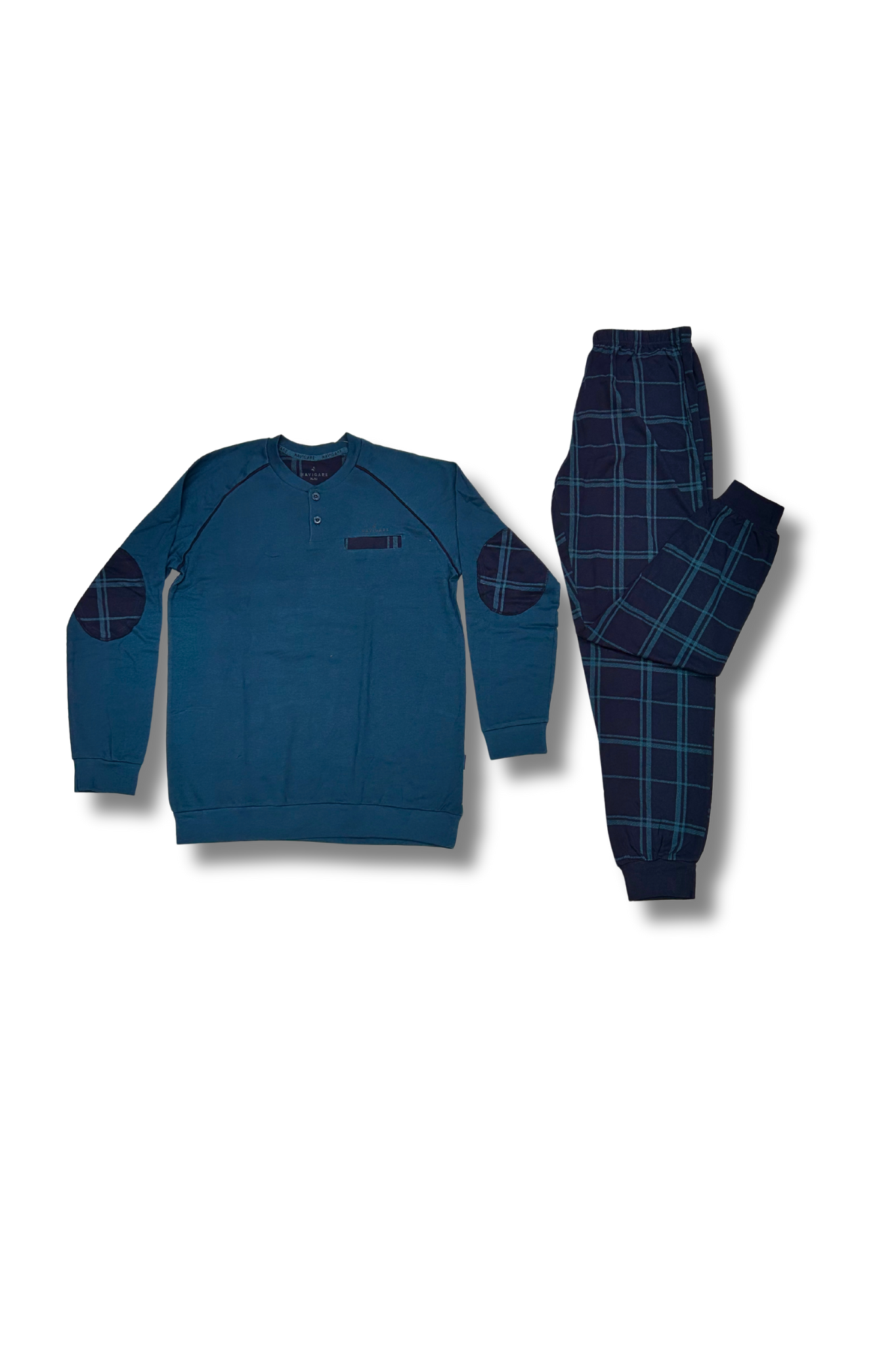 Pigiama da uomo in caldo cotone