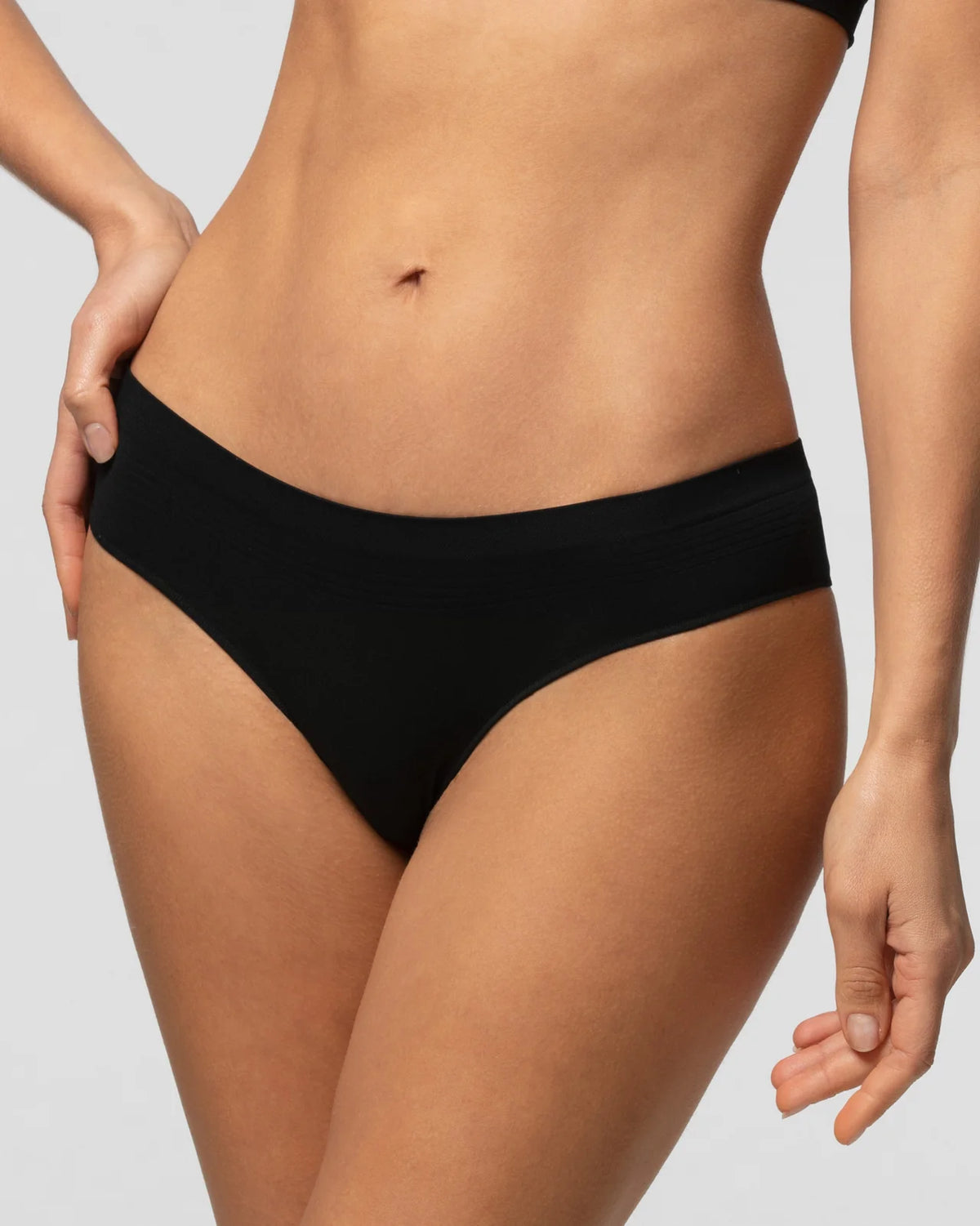BRASILIANA SEAMLESS - Bi Pack - Nero