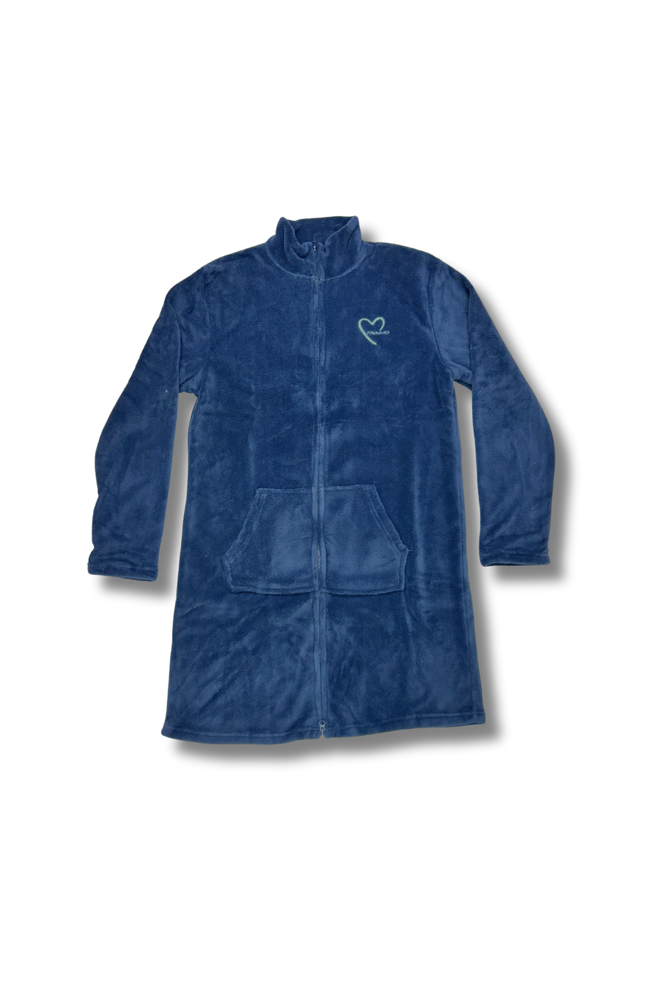 Vestaglia da donna con zip in coral