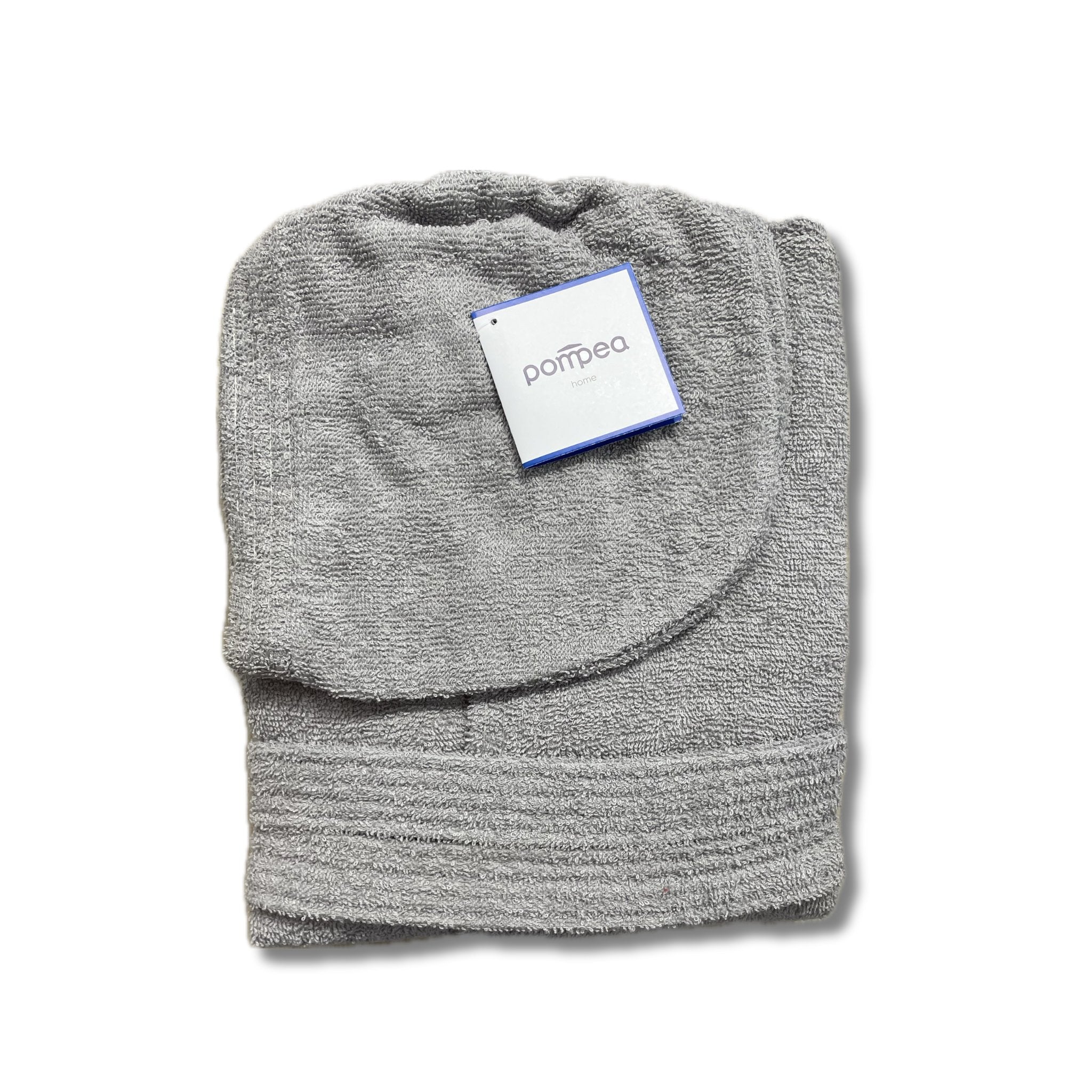 Accappatoio in spugna con cappuccio unisex Pompea