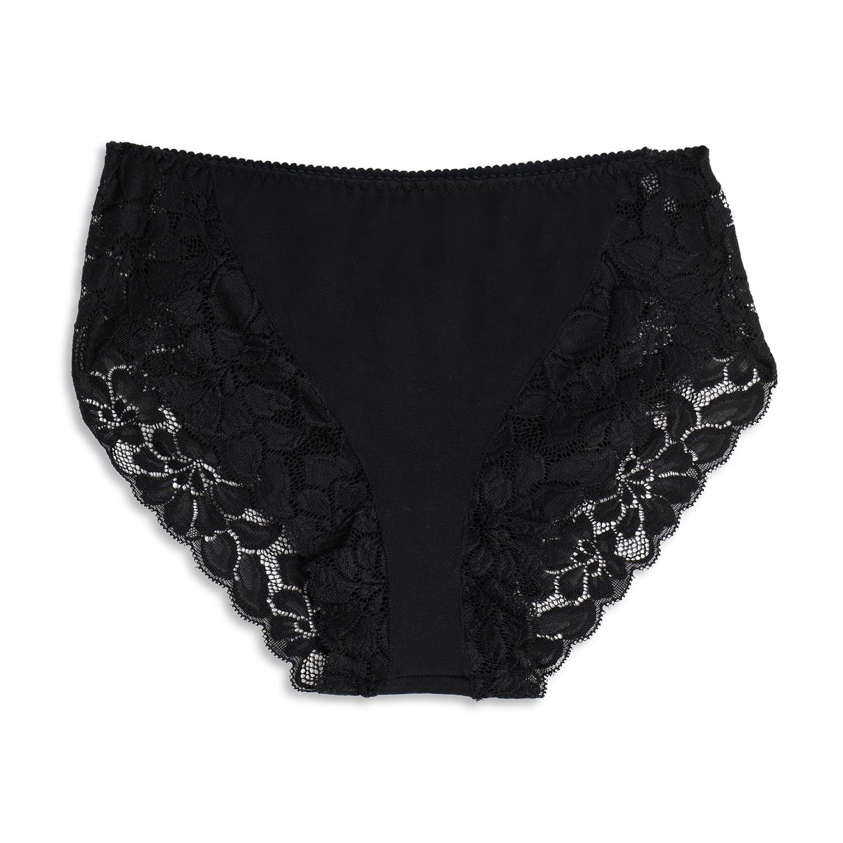 Slip da donna midi My Pizzo - 3 Pack - Nero