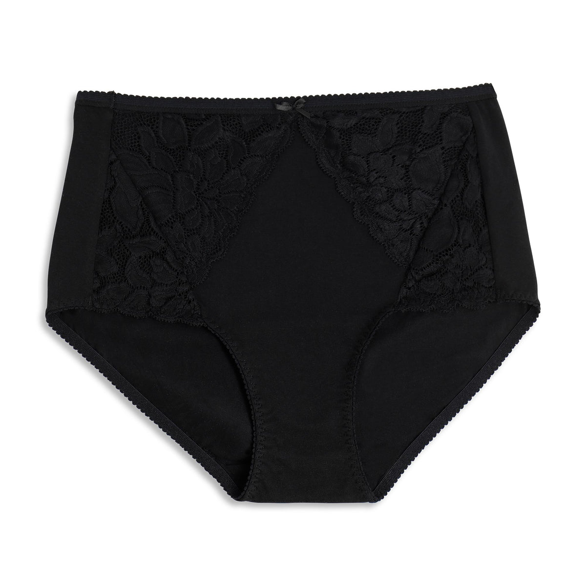 Slip da donna maxi My Pizzo - 3 Pack - Nero