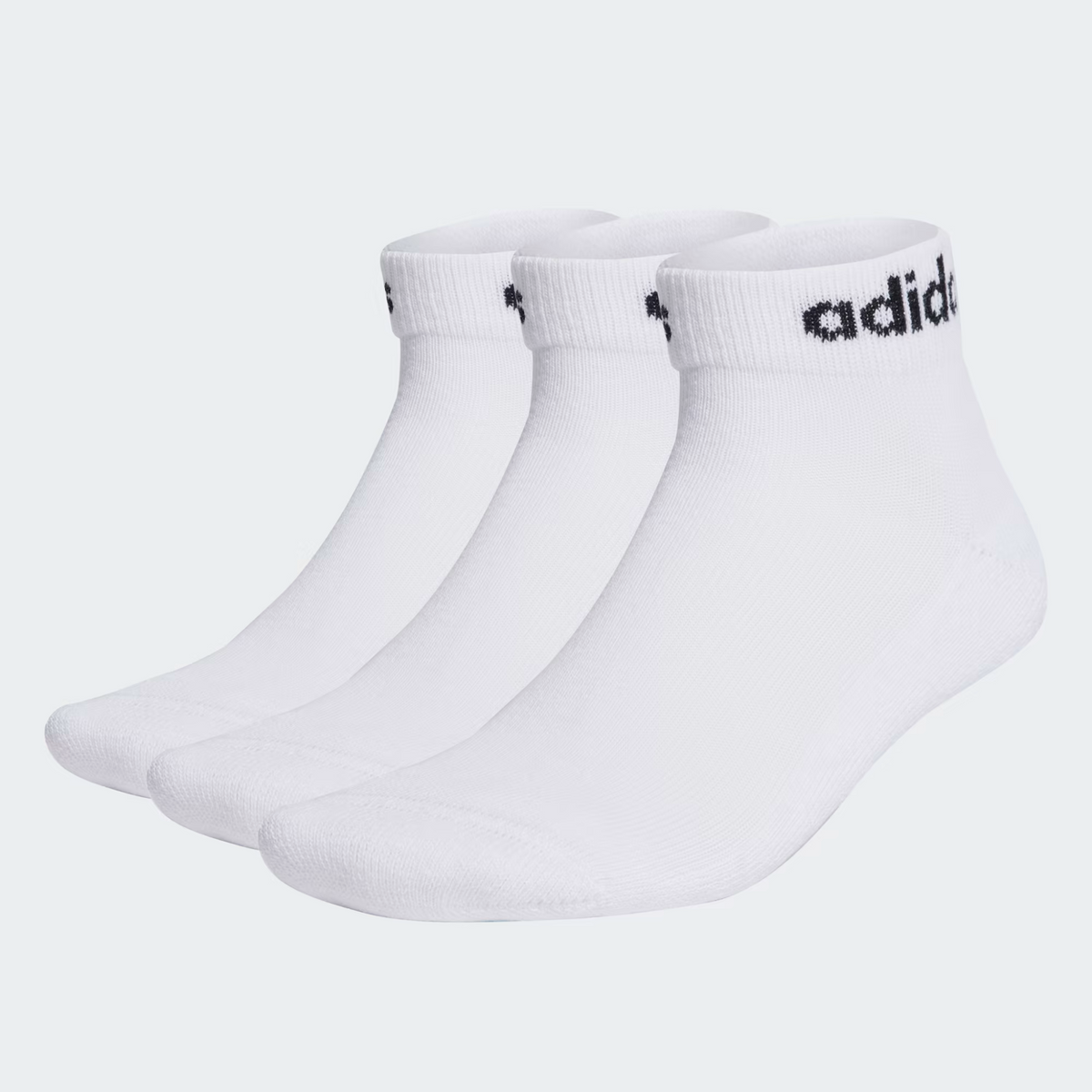 CALZINI LINEAR CUSHIONED (3 PAIA) - Bianco