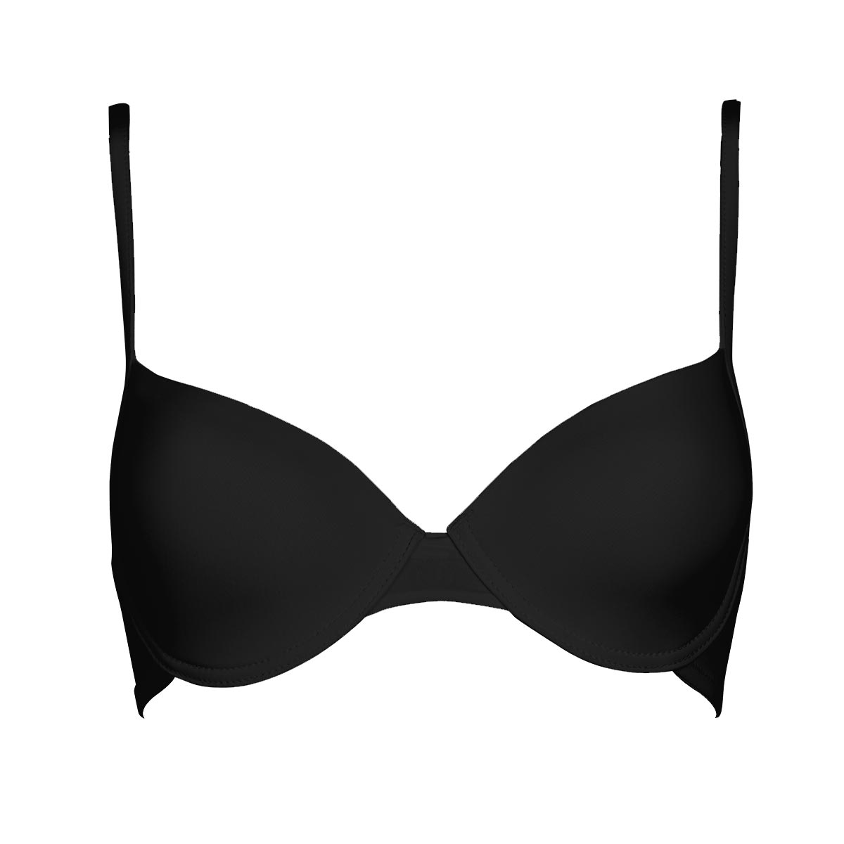 Reggiseno imbottito Coppa B - Manuela - Nero