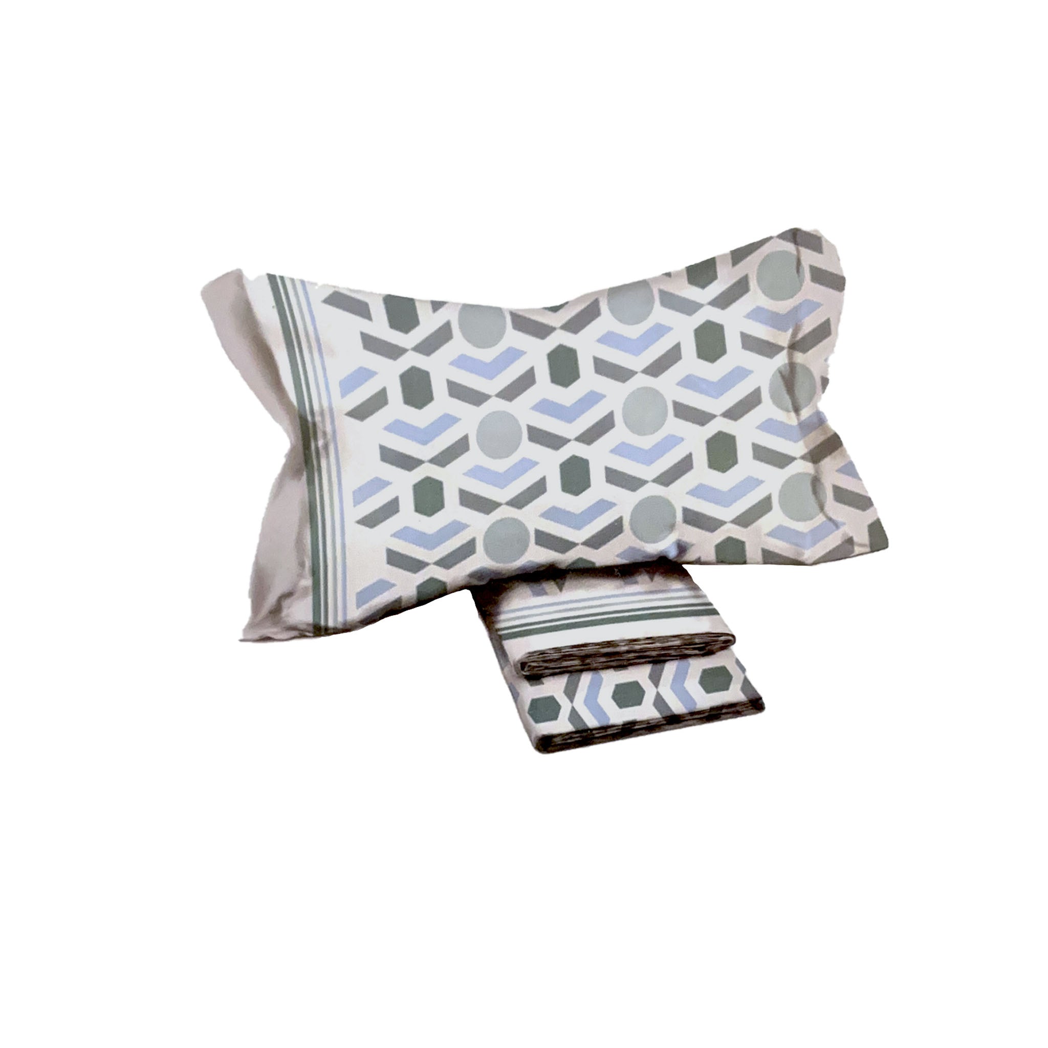Completo letto in puro cotone linea Venere disegno Leslie