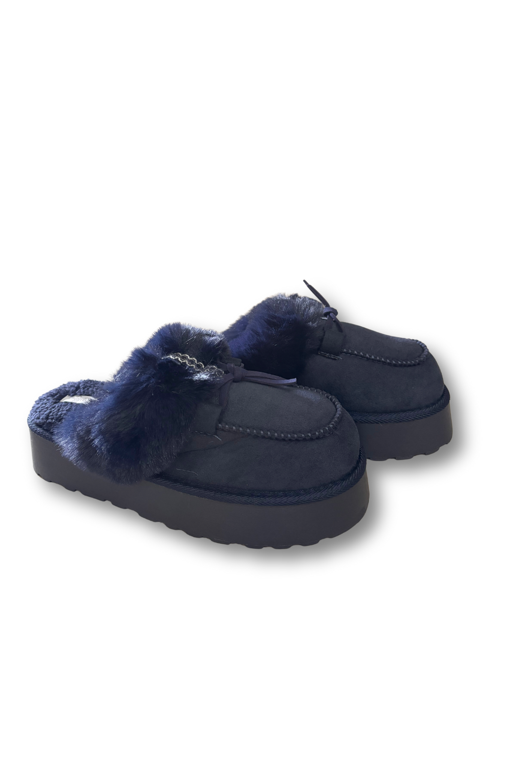 Pantofola da Donna antiscivolo con suola in PVC