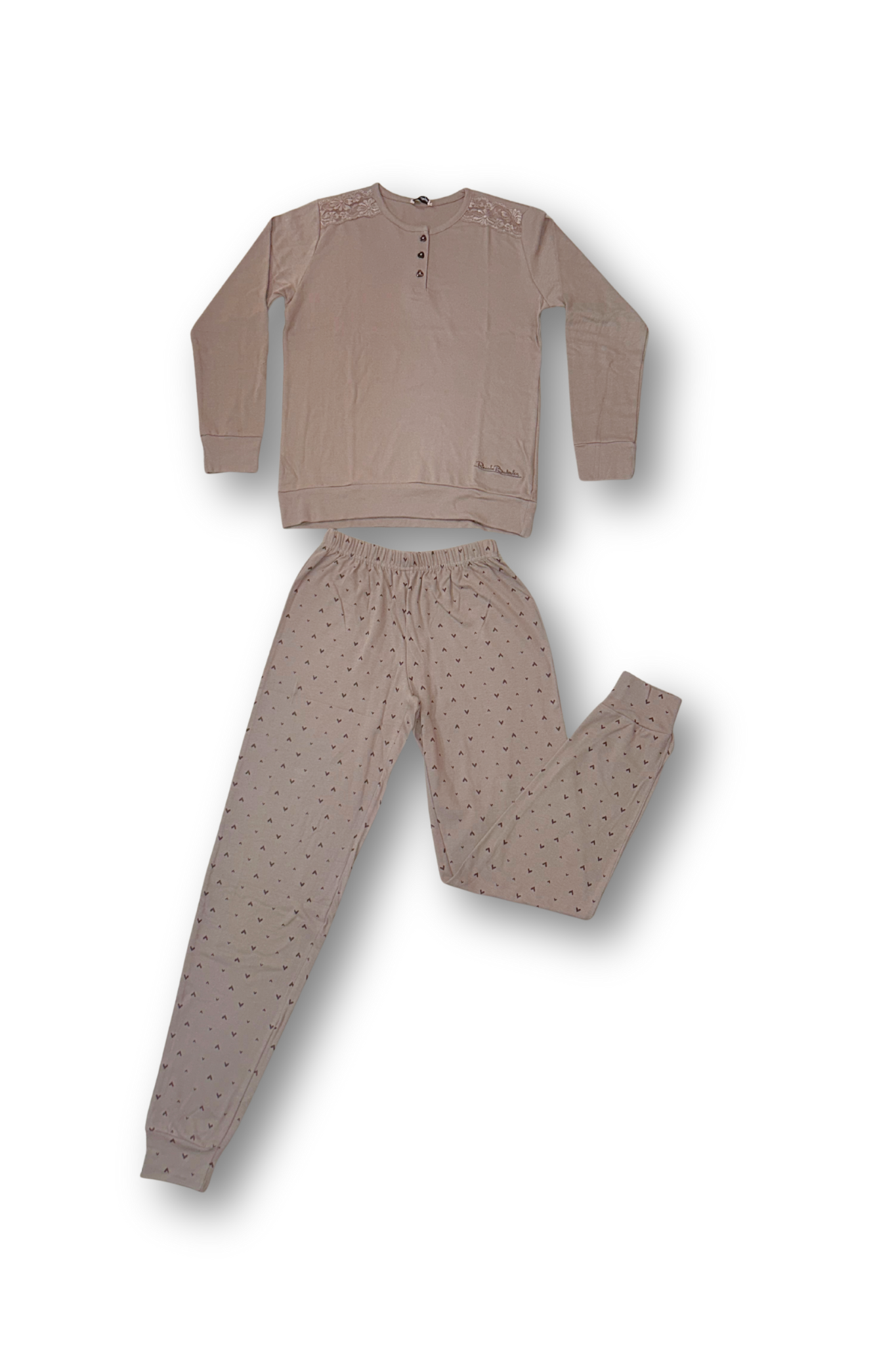Pigiama da donna in caldo cotone
