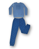 Pigiama donna caldo cotone