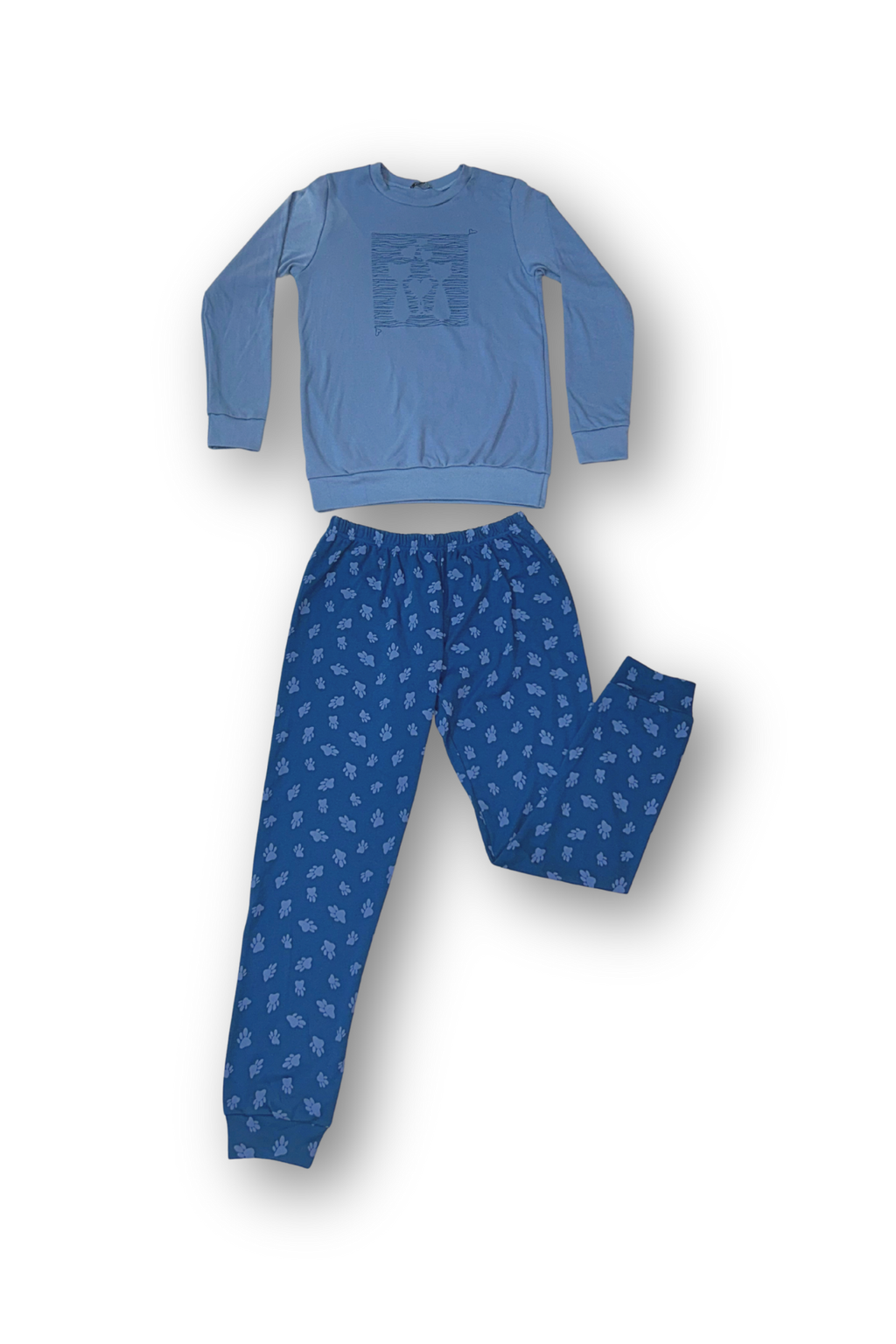 Pigiama donna caldo cotone