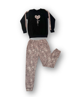 Pigiama donna caldo cotone