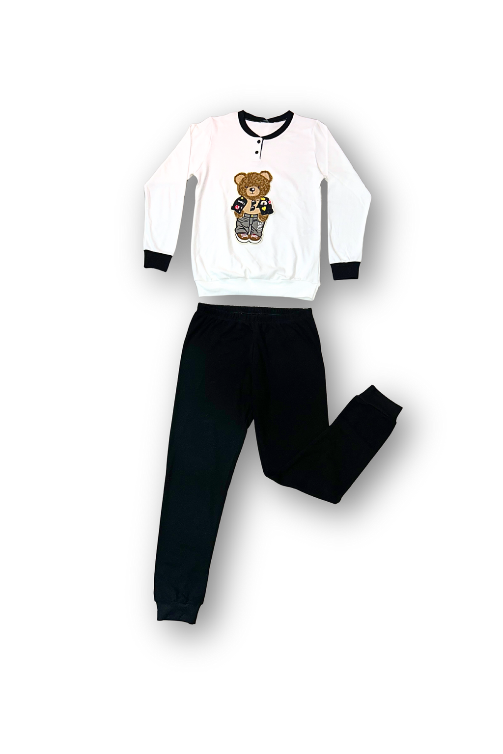 Pigiama donna caldo cotone