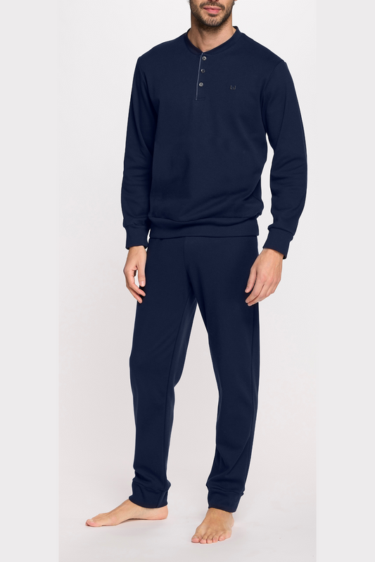 Pigiama uomo manica lunga pantalone lungo