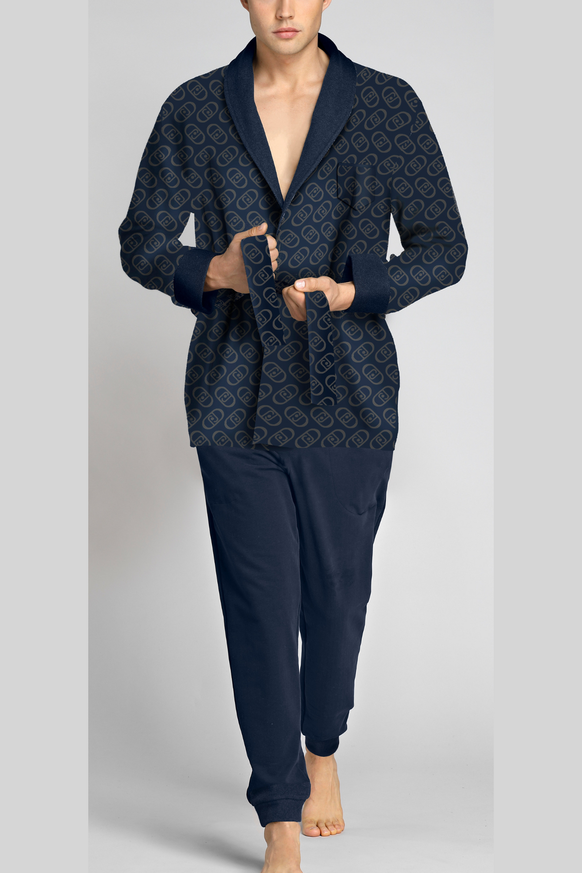 Vestaglia Uomo - Blu