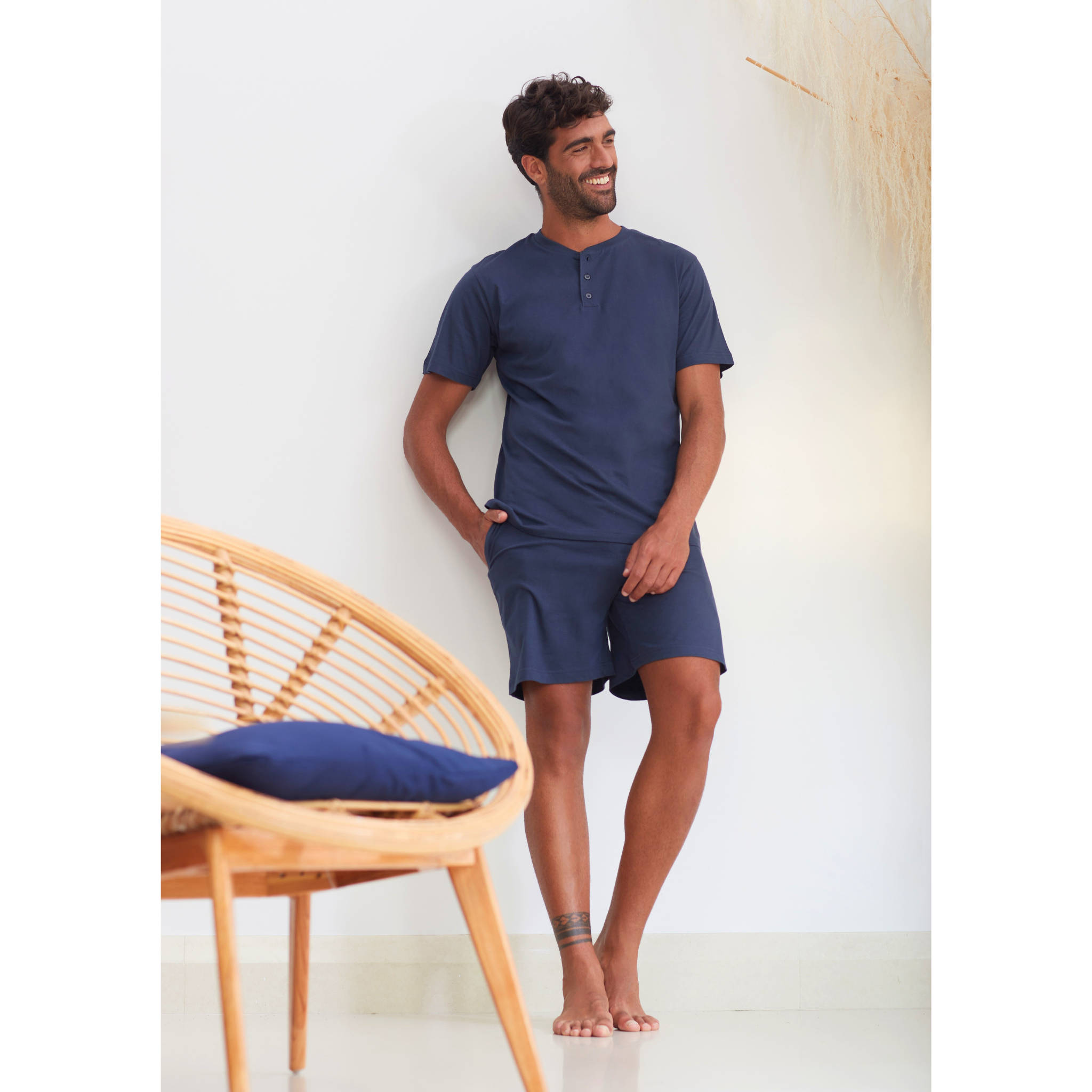 Pigiama uomo mezza manica e pantaloncino