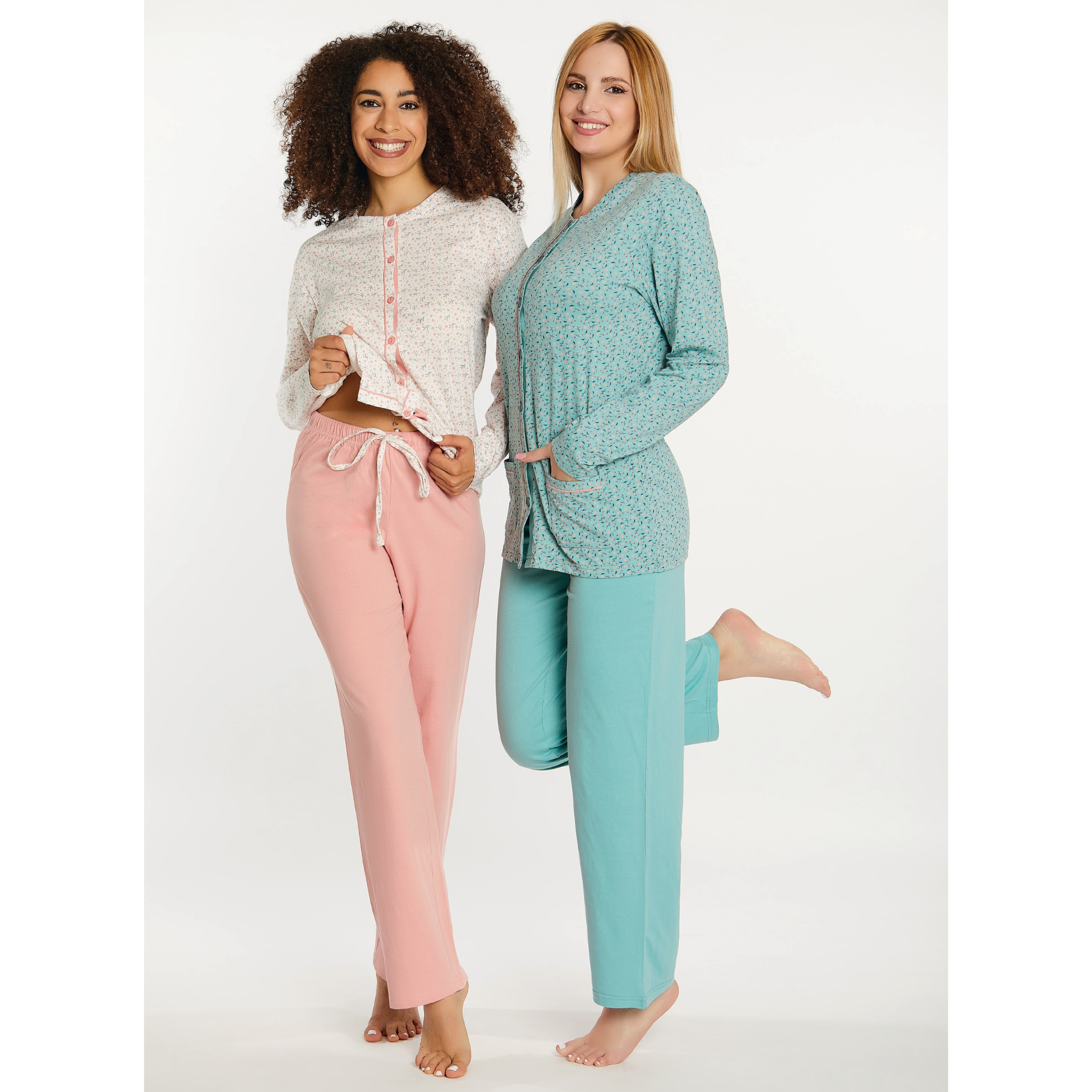 Pigiama da donna manica lunga calibrato