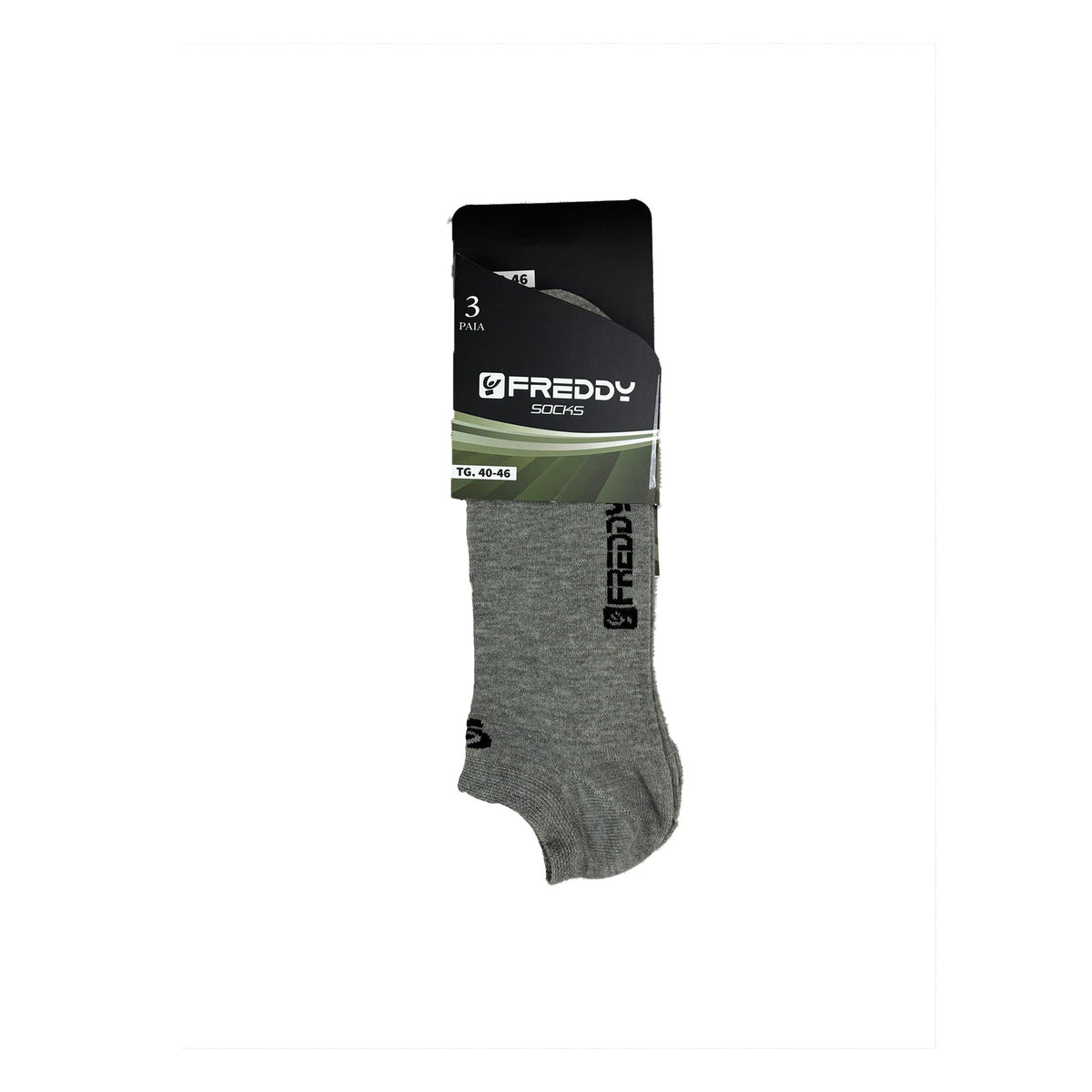 Fantasmino Tri-Pack Unisex in cotone - Grigio