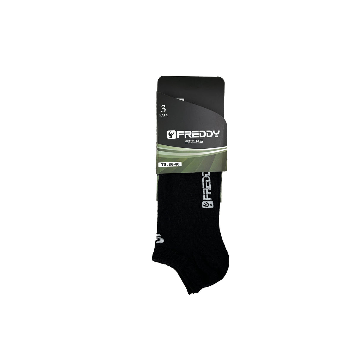 Fantasmino Tri-Pack Unisex in cotone - Nero