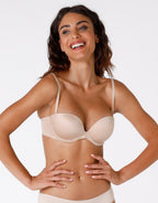 Reggiseno push-up spalline removibili Body Bliss in microfibra
