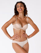 Reggiseno push-up spalline removibili Body Bliss in microfibra