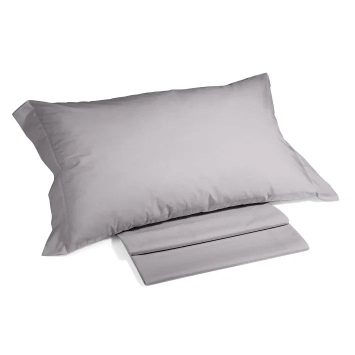 Completo Lenzuola Matrimoniale Color tinta unita in puro Cotone