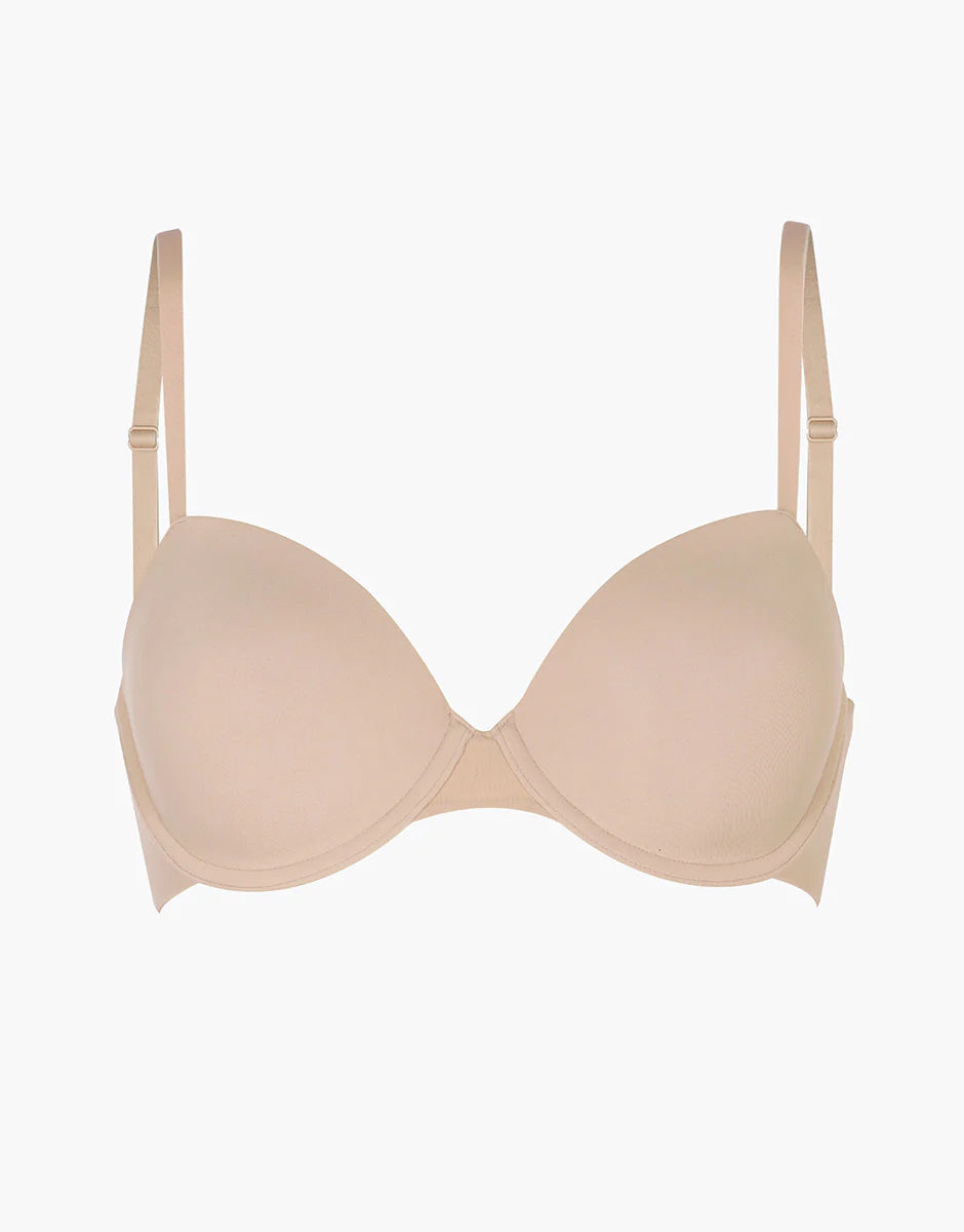 Reggiseno con Ferretto Invisible Essence in microfibra. - Beige