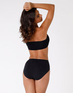 Slip midi Lovely Charme bianco in cotone elasticizzato con pizzo confezione da 3